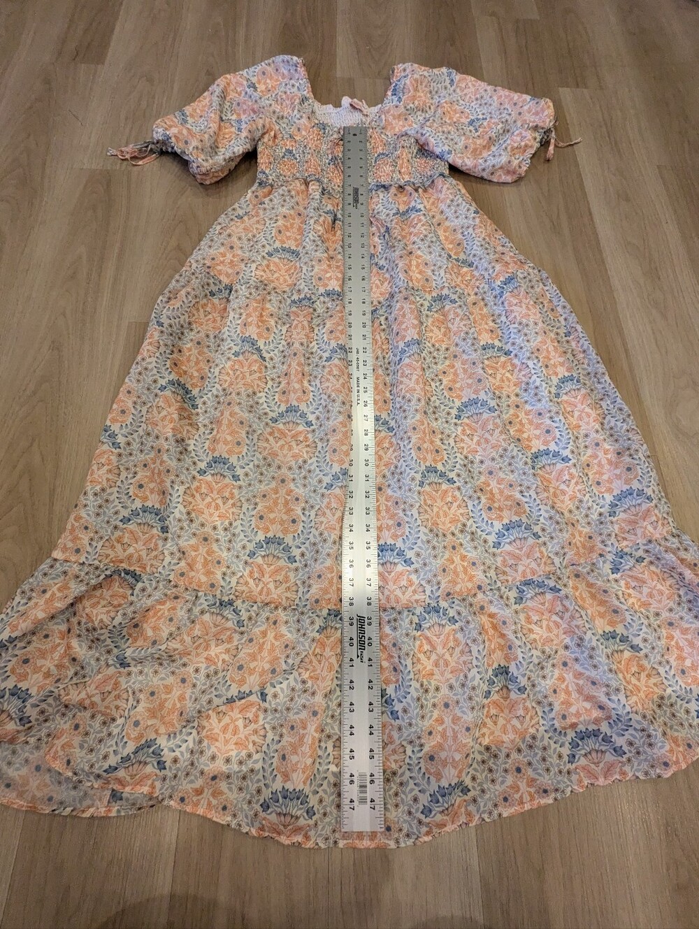 Ivy City Size Xl Cute Patterned Maxi Dress - Picture 3 of 8